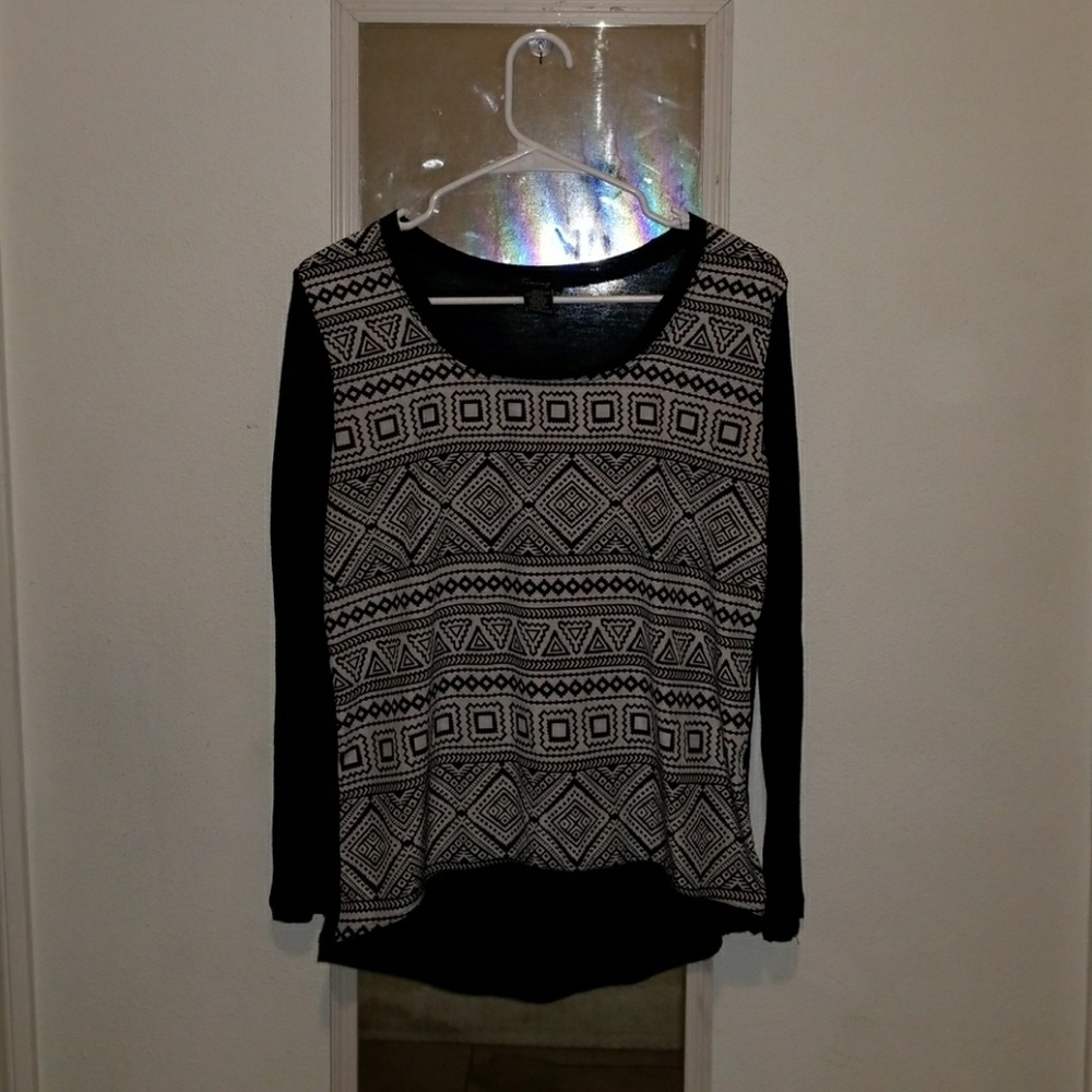 Tribal Long Sleeve Top